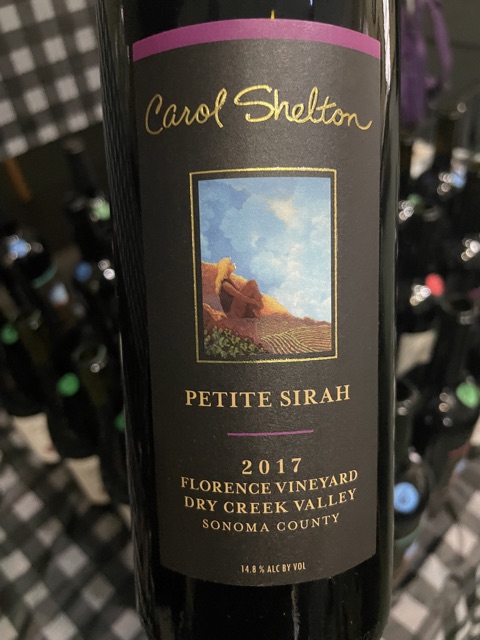 Carol Shelton - Florence Vineyard Petite Sirah - 2017