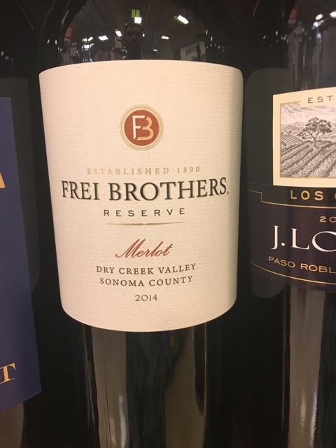 Frei Brothers - Merlot - 2014