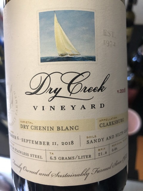 Dry Creek Vineyard - Dry Chenin Blanc (Wilson Ranch) - 2018