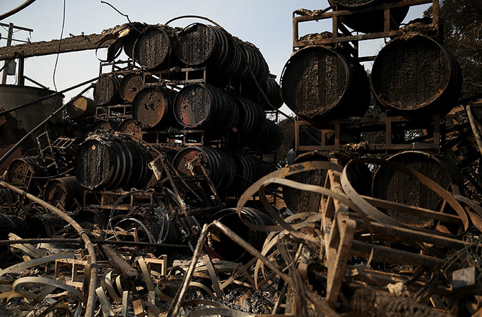 Tragic fires in Napa Valley & Sonoma Wine Regions