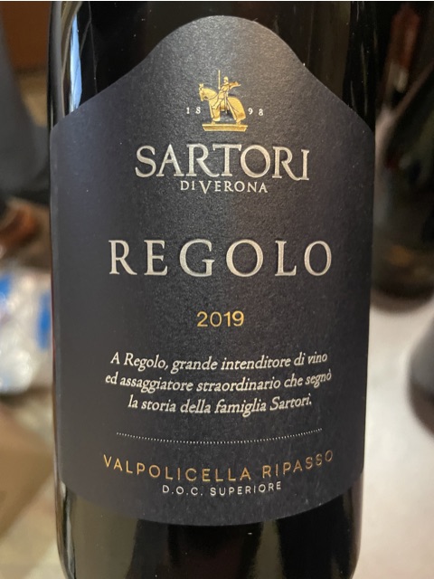 Sartori di Verona - Regolo Valpolicella Ripasso Superiore - 2019