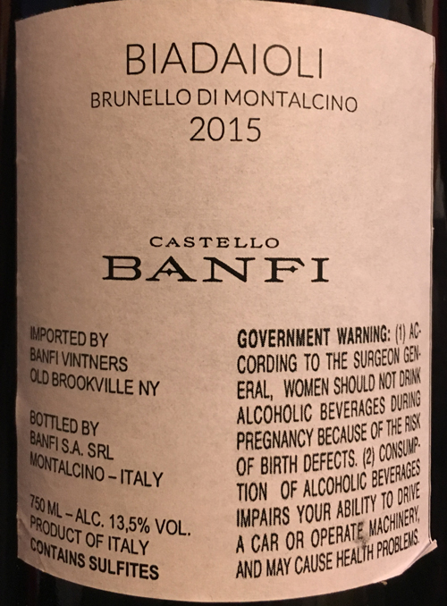 Biadaioli - Single Vineyard Sangiovese of Brunello