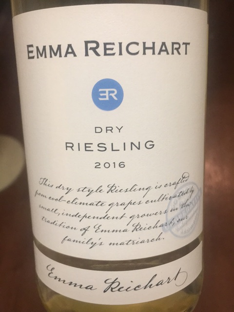 Emma Reichart - Riesling Dry - 2016