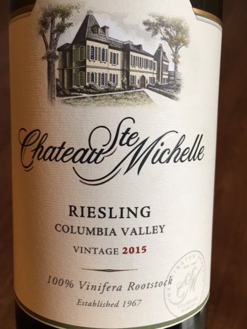 Château Ste. Michelle - Riesling - 2015