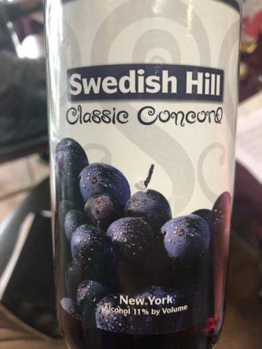 Swedish Hill - Classic Concord - N.V.