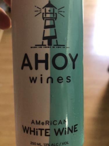 Ahoy Wines - American White - N.V.