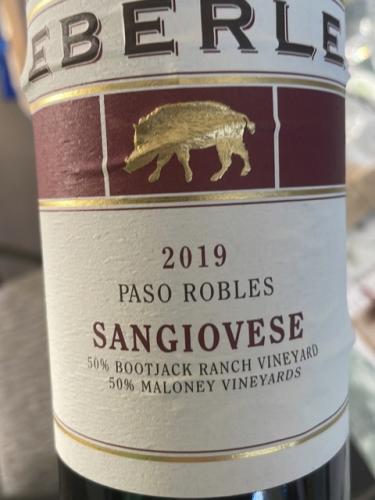 Eberle - Sangiovese - 2019