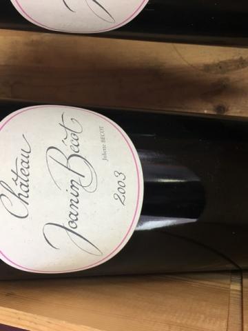 Château Joanin Bécot - Castillon - Côtes de Bordeaux - 2003