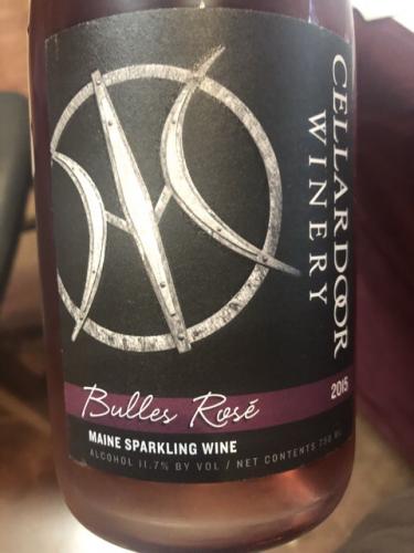 Cellardoor - Bulles Rosé - 2015