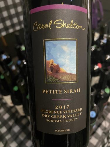 Carol Shelton - Florence Vineyard Petite Sirah - 2017