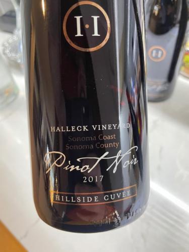 Halleck Vineyard - Hillside Cuvée Pinot Noir - 2017
