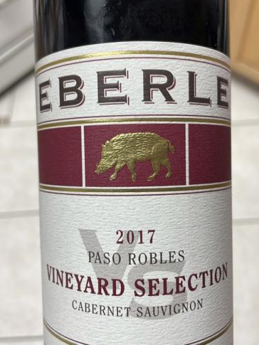 Eberle - Vineyard Selection Cabernet Sauvignon - 2017