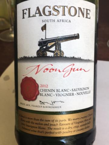Flagstone - Noon Gun Chenin Blanc - Sauvignon Blanc - Viognier - 2012