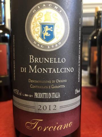 Torciano - Brunello di Montalcino - 2012