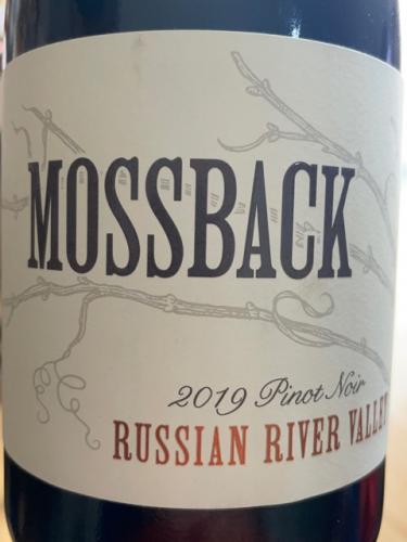 Mossback - Pinot Noir Russian River Valley - 2019