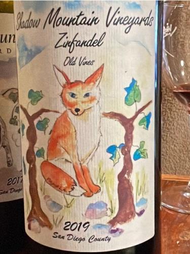 Shadow Mountain Vineyards - Old Vines Zinfandel - 2019