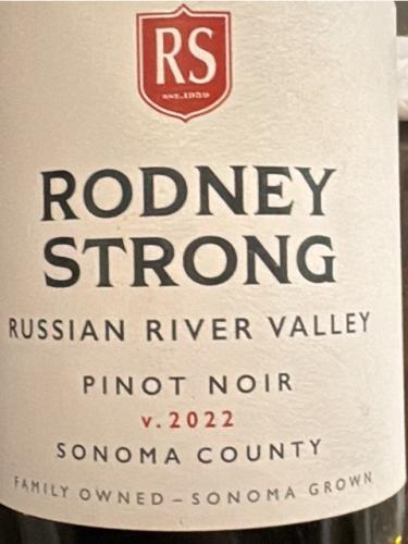 Rodney Strong Vineyards - Pinot Noir - 2022
