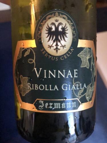 Jermann - Vinnae (Servus Cella) Ribolla Gialla - 2017