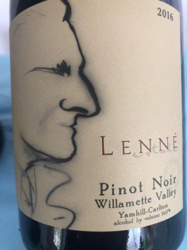 Lenné - Pinot Noir - 2016