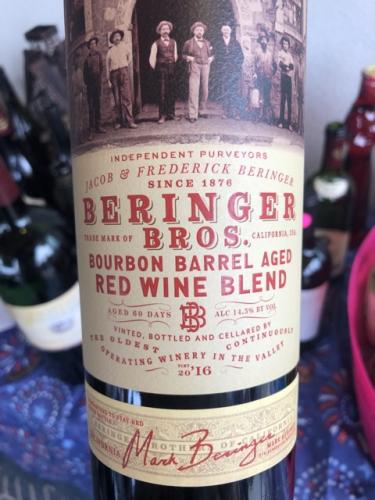 Beringer - Beringer Bros. Bourbon Barrel Aged Red Blend - 2016