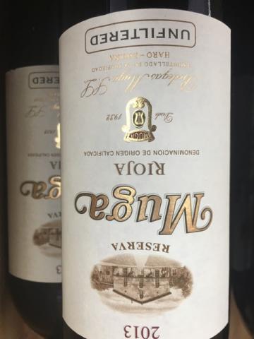 Bodegas Muga - Unfiltered Rioja Reserva - 2013