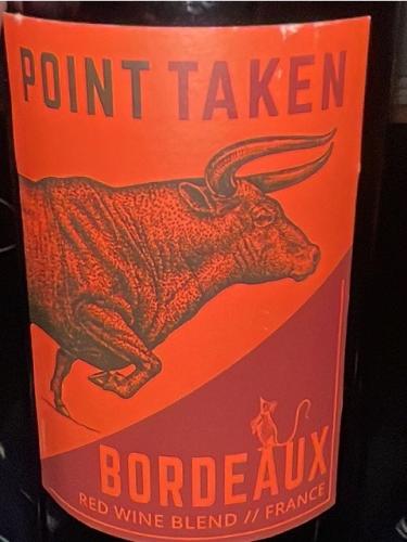 Point Taken  - Red Blend - 2019
