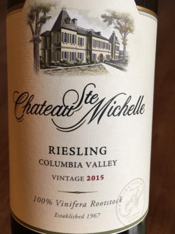 Château Ste. Michelle - Riesling - 2015