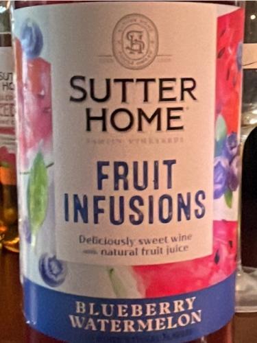 Sutter Home - Blueberry Watermelon Fruit Infusions - N.V.