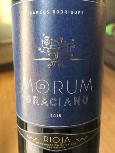 Carlos Rodriguez - Morum Graciano - 2016