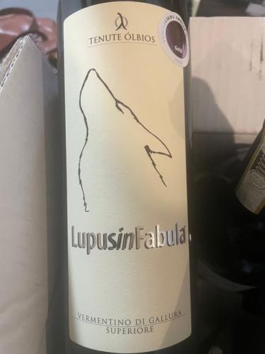 Tenute Olbios - Lupus in Fabula - 2020