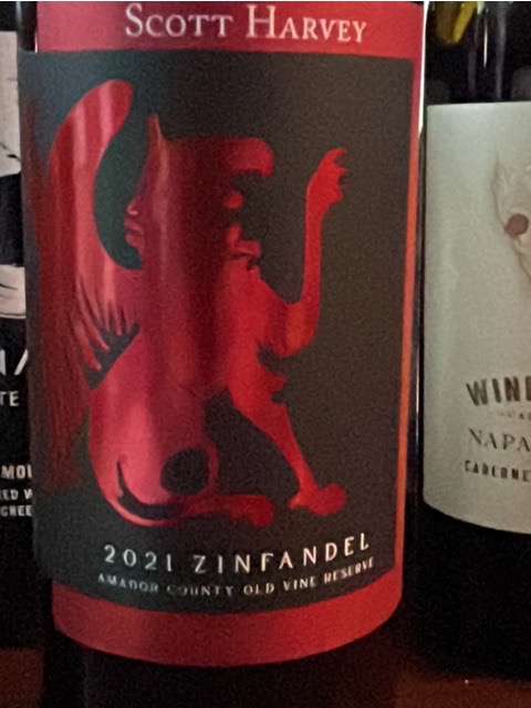 Scott Harvey - Old Vine Reserve Zinfandel - 2021